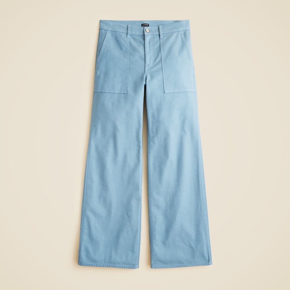J. Crew Tall camp-pocket wide-leg pant *sold out *NWT